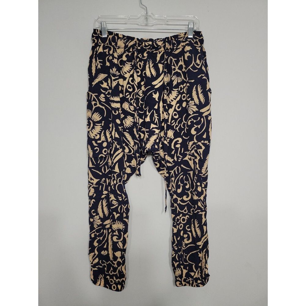 Hei Hei Anthropologie Pants Size Small Harem‎ Geometric Boho Waist Tie